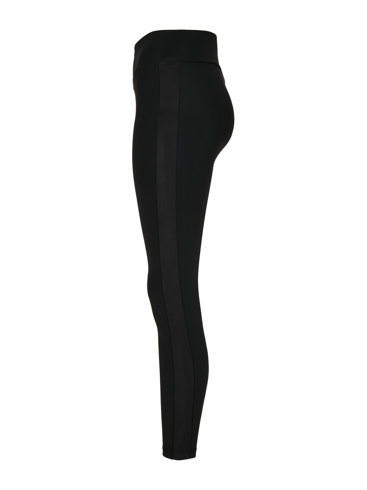 Γυναικείο Ψηλόμεσο Κολάν Shiny Stripe TB4556-00825 Urban Classics Black/Black