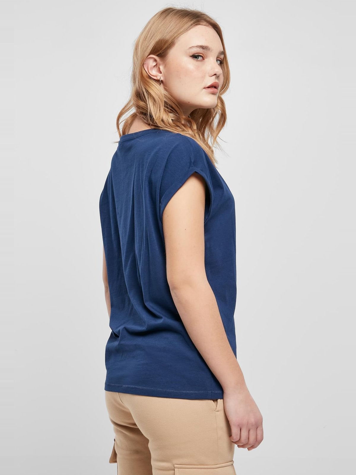 Γυναικείο T-Shirt Ladies Extended Shoulder Tee TB771 Urban Classics spaceblue