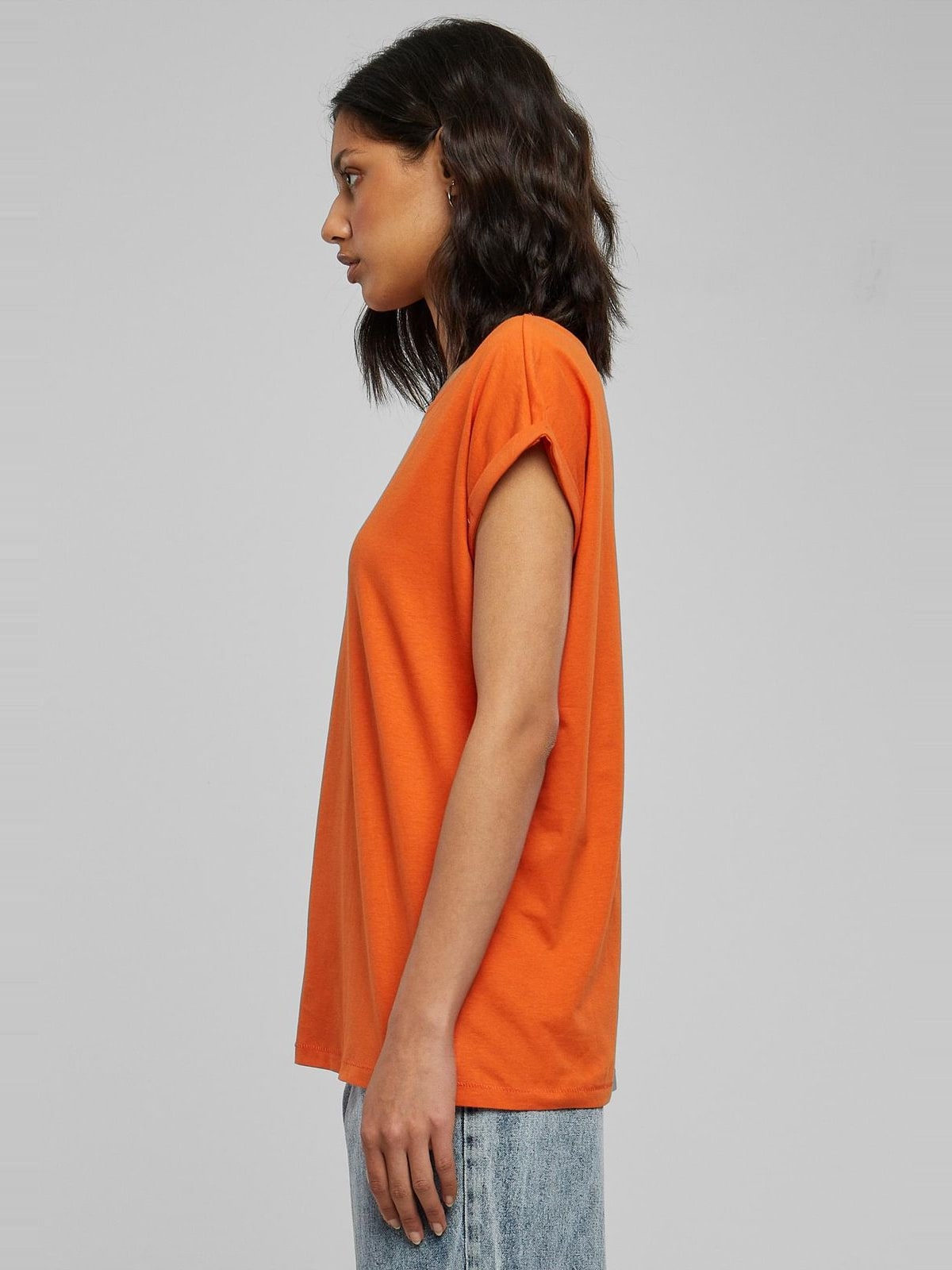Γυναικείο T-Shirt Ladies Extended Shoulder Tee TB771-01150 Urban Classics Rust Orange