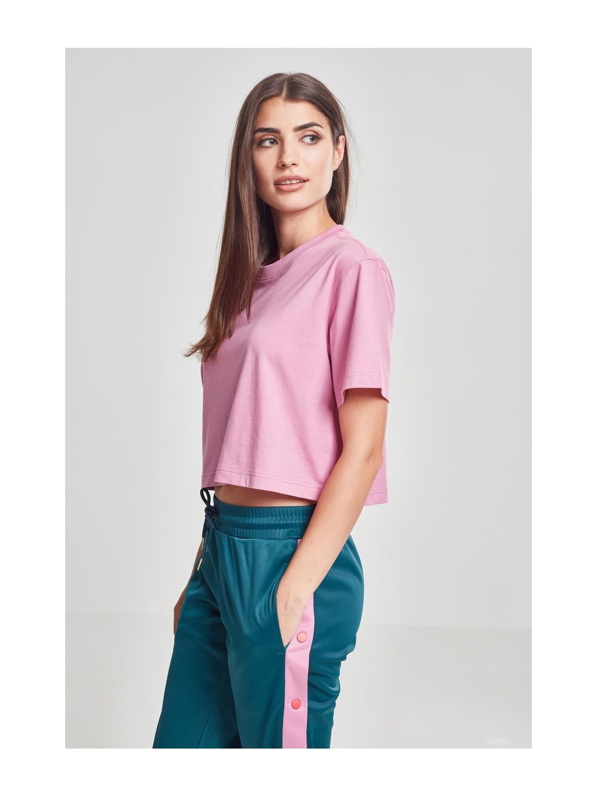 Ladies Short Oversized Tee Urban Classics TB1555-01467 coolpink