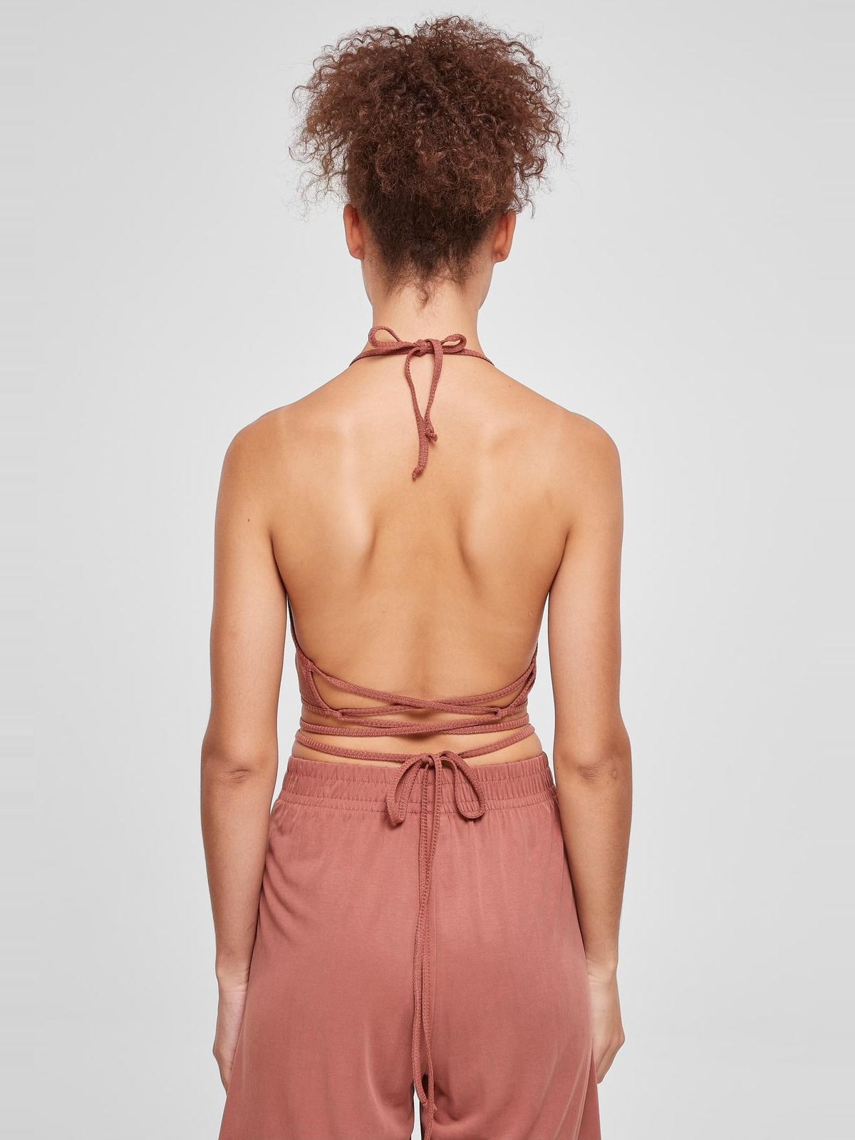 Γυναικείο Cropped Top Rib TB4786-04420 Urban Classics Terracotta