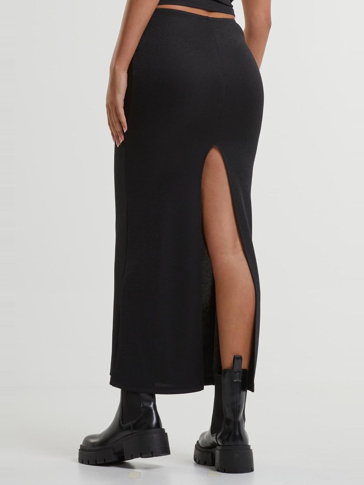 Γυναικεία Φούστα Maxi Glitter TB6992-00007 Urban Classics Black