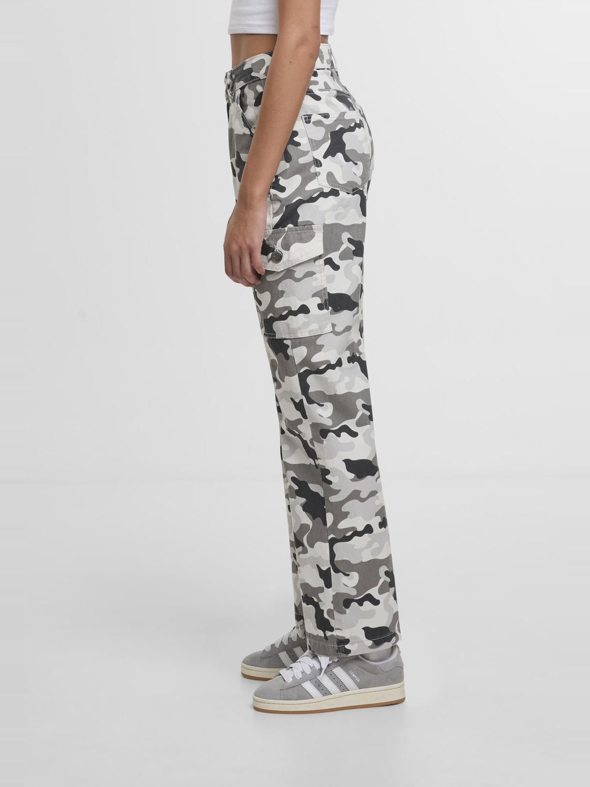 Παντελόνι Jeans Straight Fit DFLJS197-00777 DEF Black Camo
