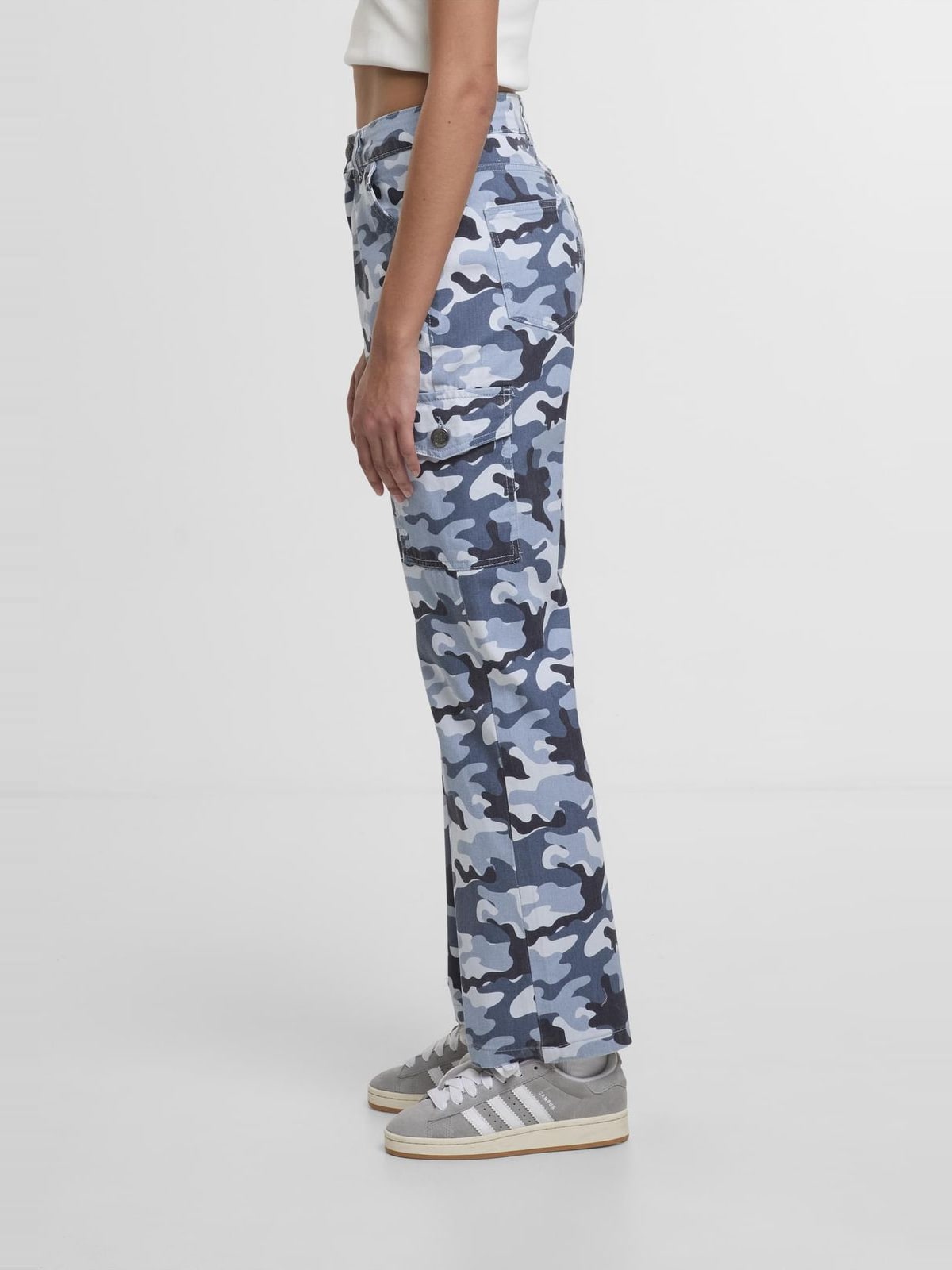 Παντελόνι Jeans Straight Fit DFLJS197-01697 DEF blue camo