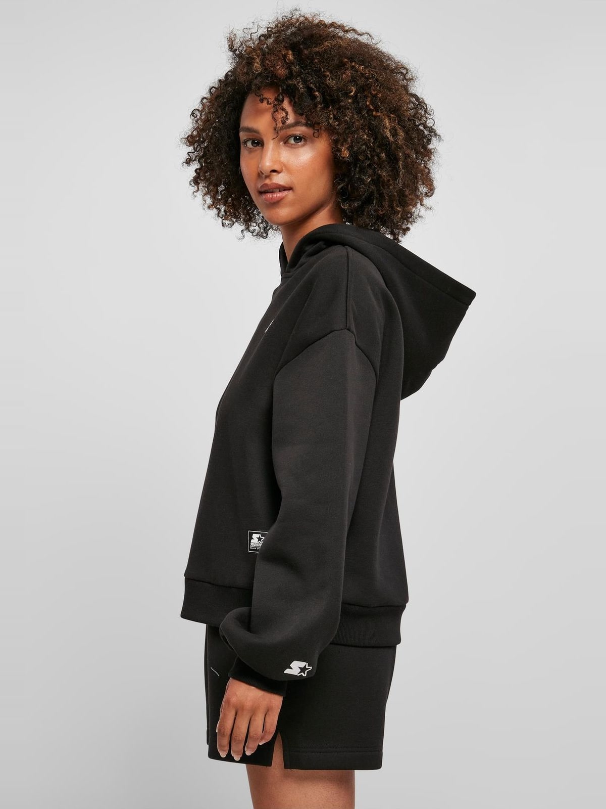 Ladies Starter Essential Oversized Hoody Starter Black Label ST228-00007 black