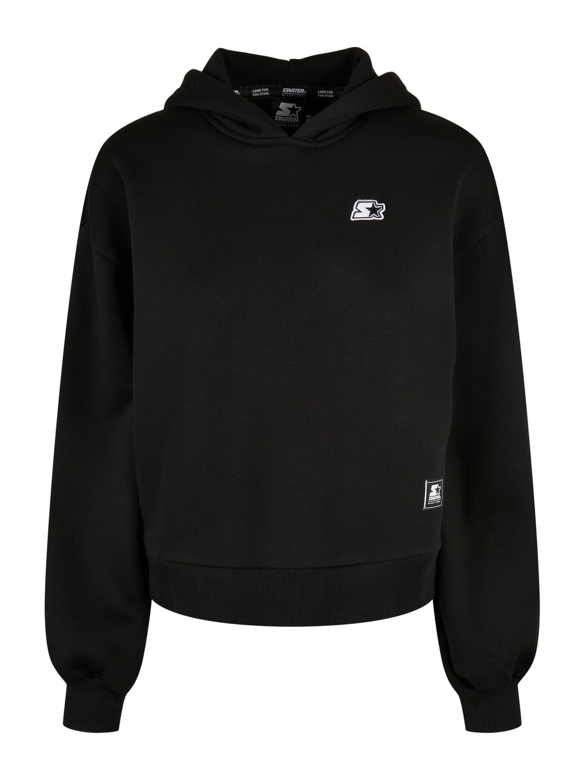 Ladies Starter Essential Oversized Hoody Starter Black Label ST228-00007 black
