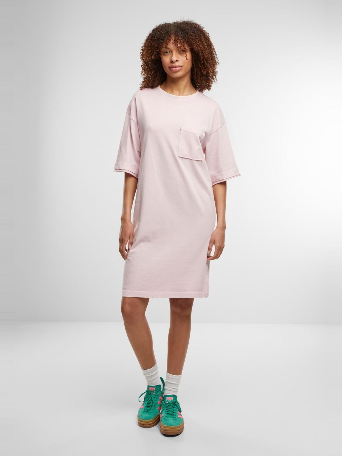 Γυναικείο Φόρεμα T-Shirt TB7493 Urban Classics blushedrose