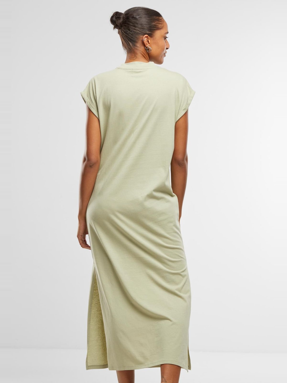 Ladies Long Extended Shoulder Dress Urban Classics TB6027-03259 softsalvia