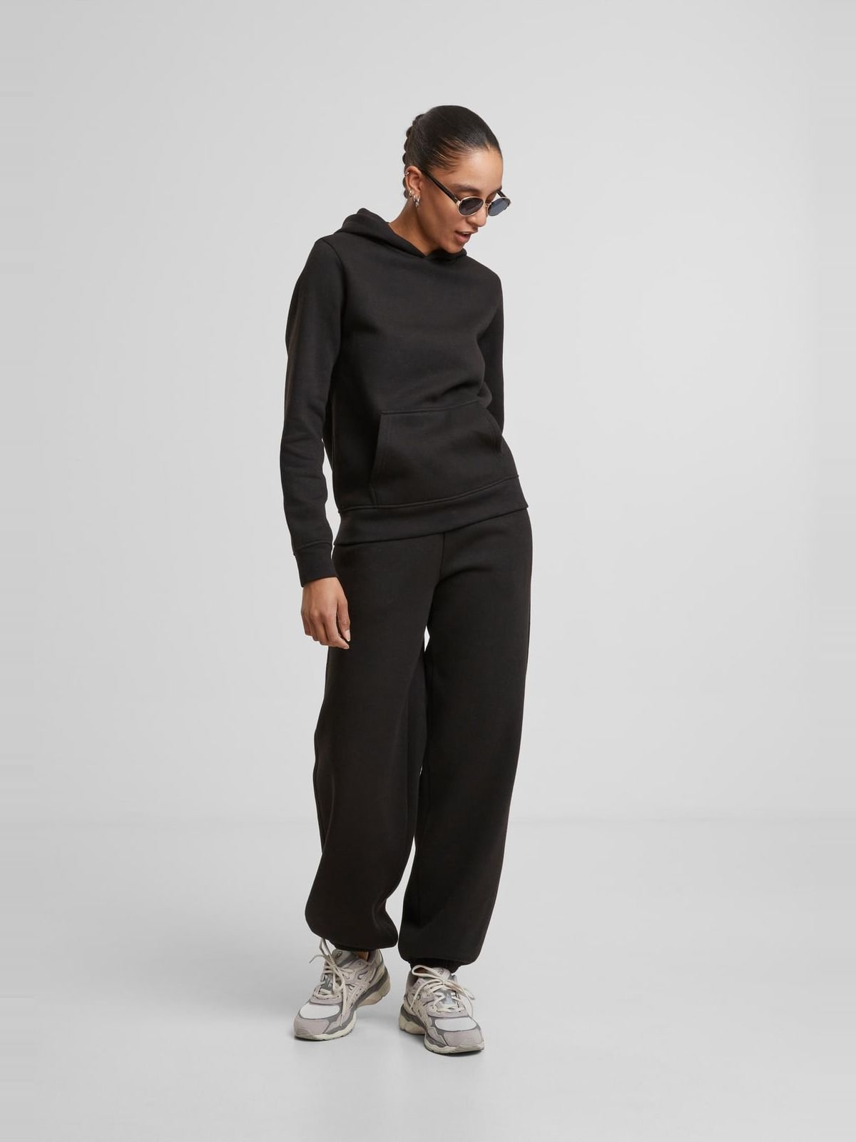 Γυναικείο Φούτερ με Κουκούλα TB8009 Urban Classics Black