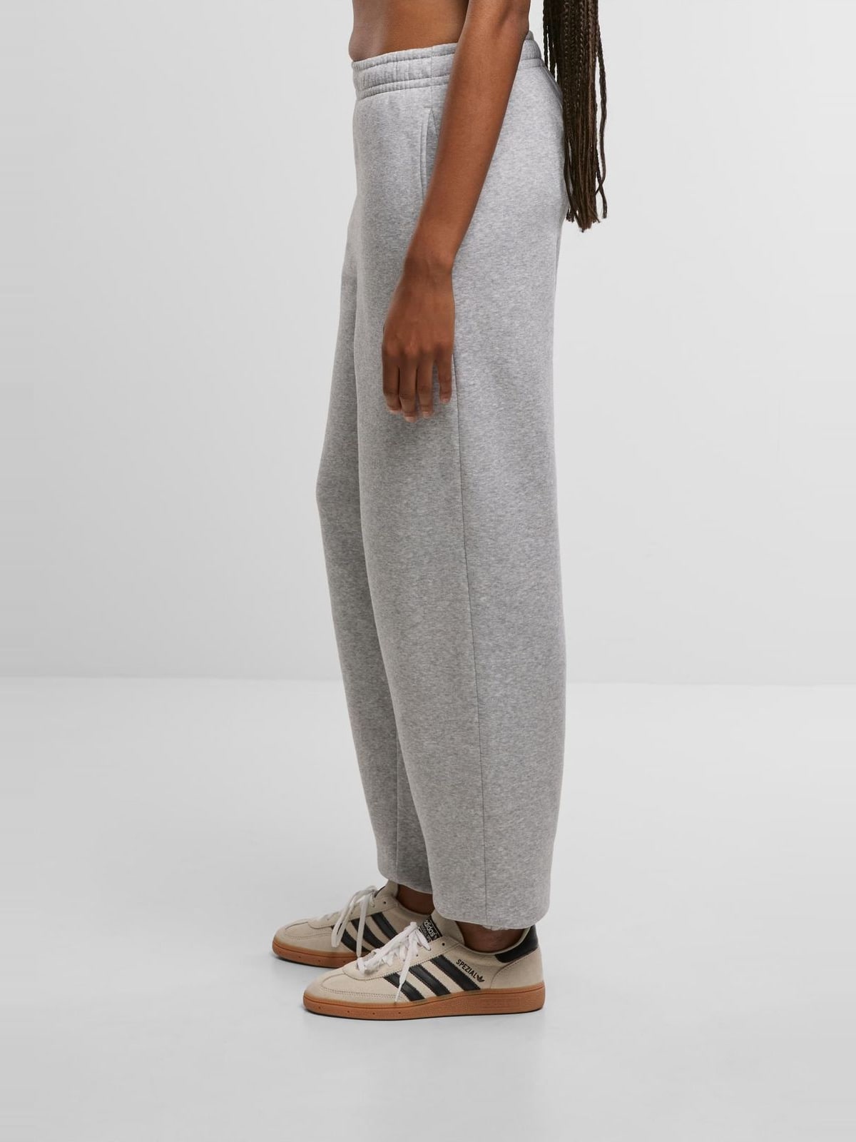 Γυναικεία Παντελόνι Φόρμας TB7107-03061 Urban Classics Heathergrey