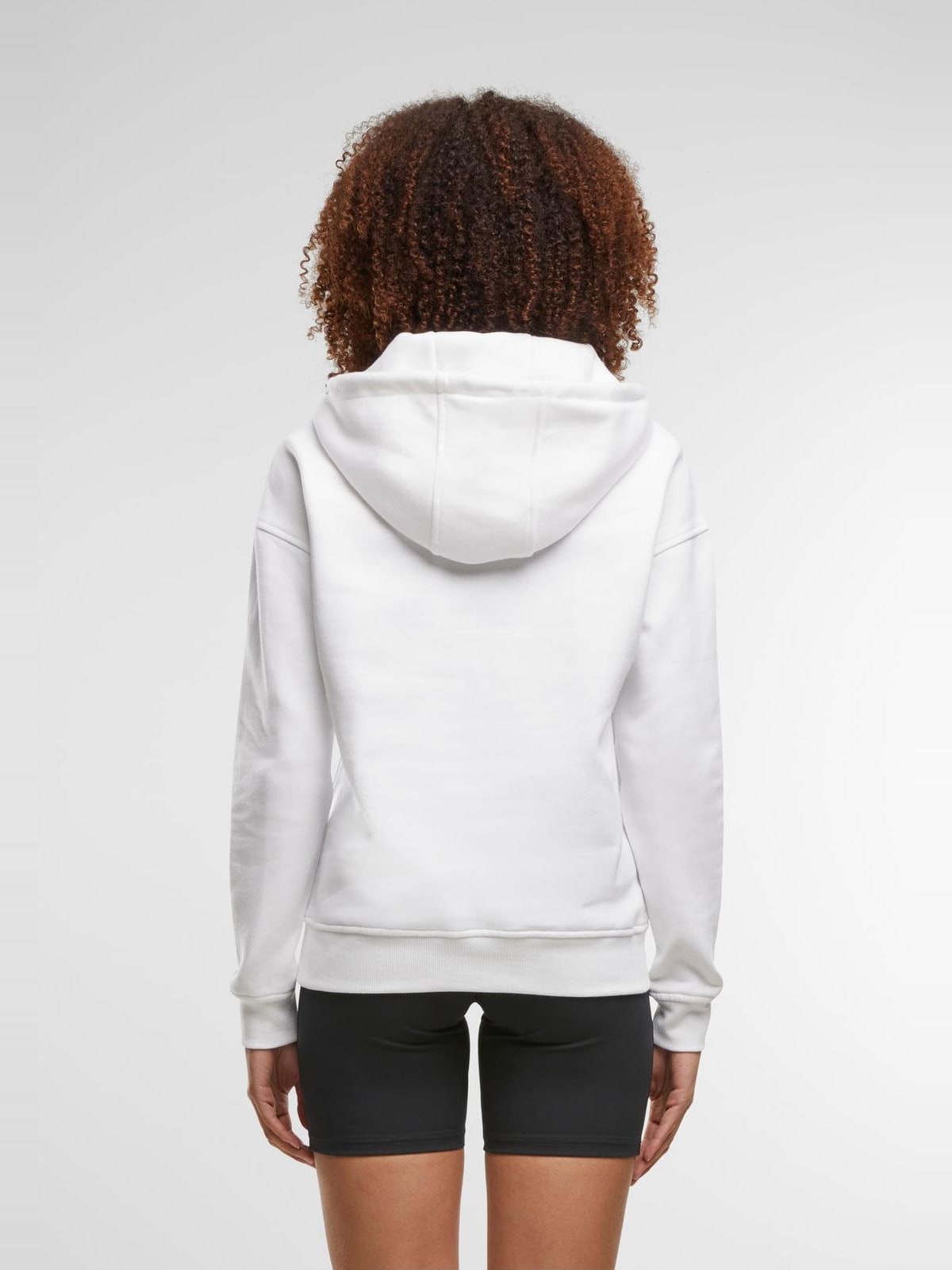 Γυναικείο Φούτερ με Κουκούλα TB1524-00220 Urban Classics White
