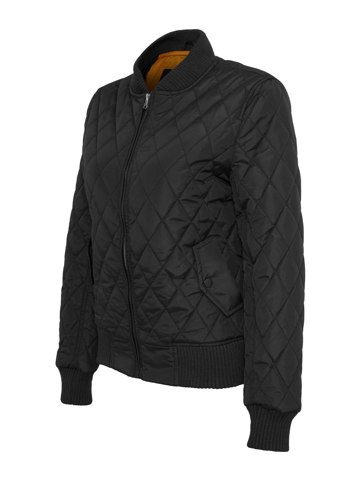 Γυναικείο Μπουφάν Diamond Quilt Nylon TB806 Urban Classics Black
