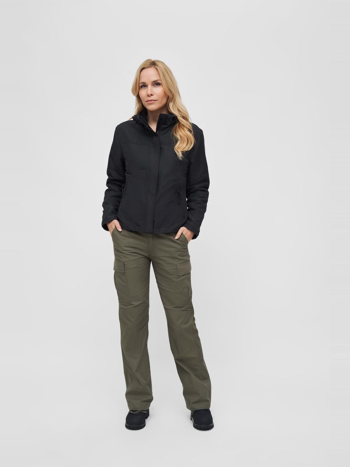 Γυναικείο Αντιανεμικό Μπουφάν Brandit BD33113-00007 Frontzip Black