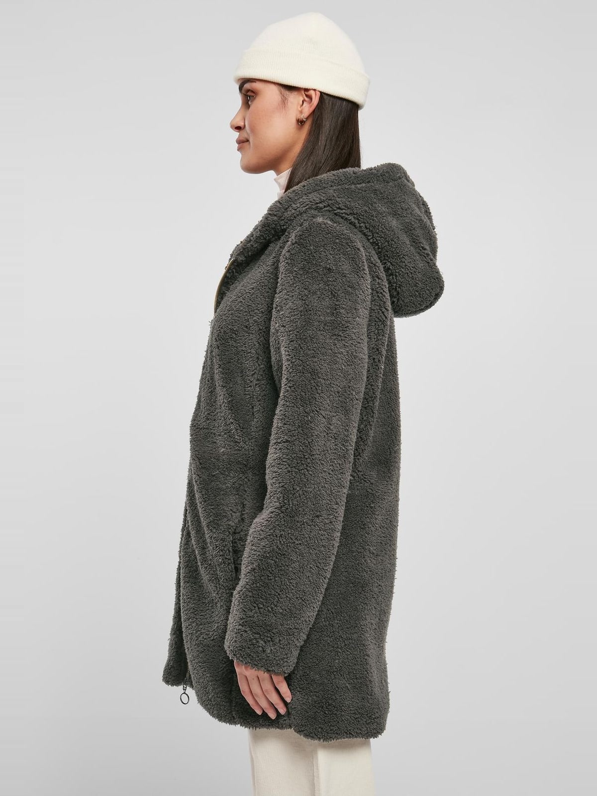 Γυναικείο Μπουφάν Sherpa TB1755-00075 Urban Classics Brown