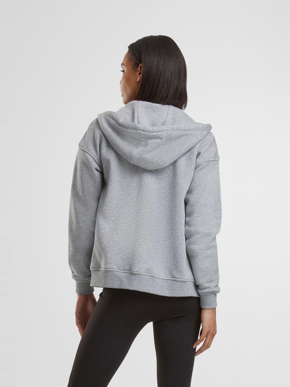 Γυναικεία Ζακέτα με Κουκούλα Ladies Classic Zip Hoody TB1982-00111 Urban Classics grey
