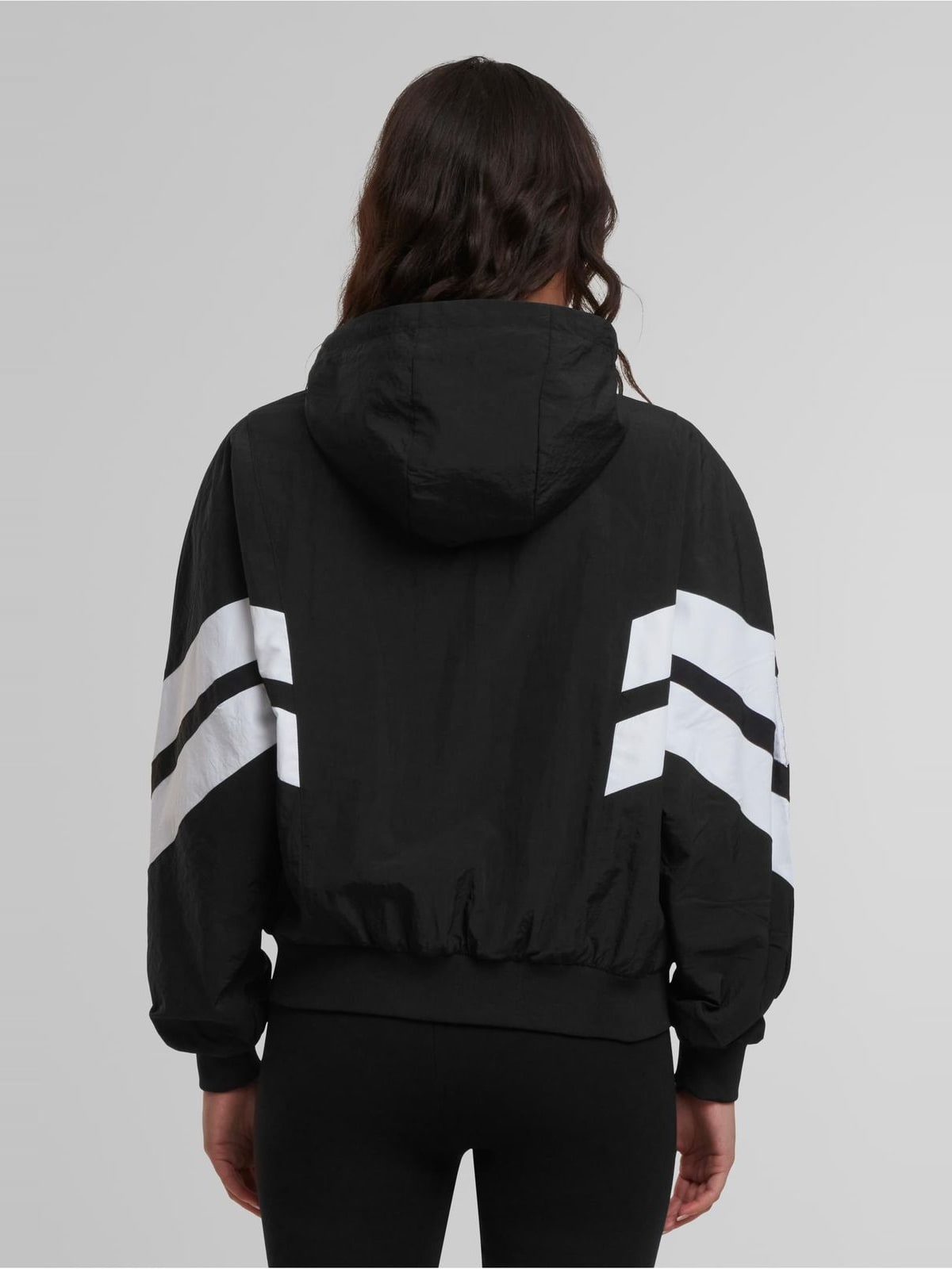 Γυναικείο Μπουφάν Batwing TB2664 Urban Classics Black blk/wht