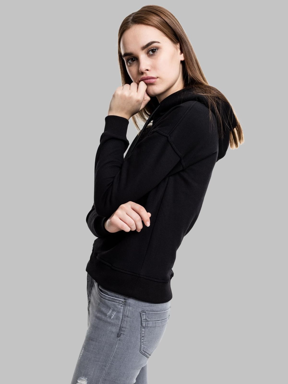 Γυναικείο Φούτερ Hoody TB1524-00007 Urban Classics Black