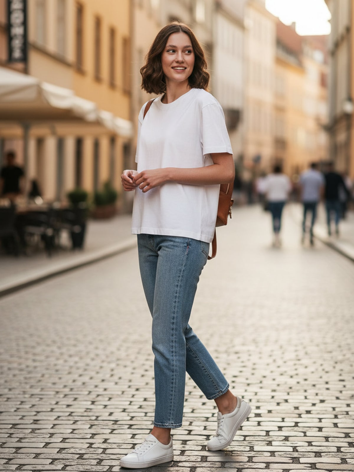 Γυναικείο T-shirt BY211 Build Your Brand White