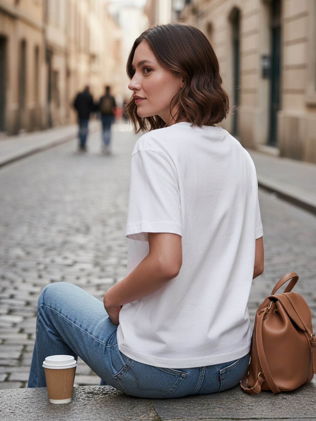 Γυναικείο T-shirt BY211 Build Your Brand White