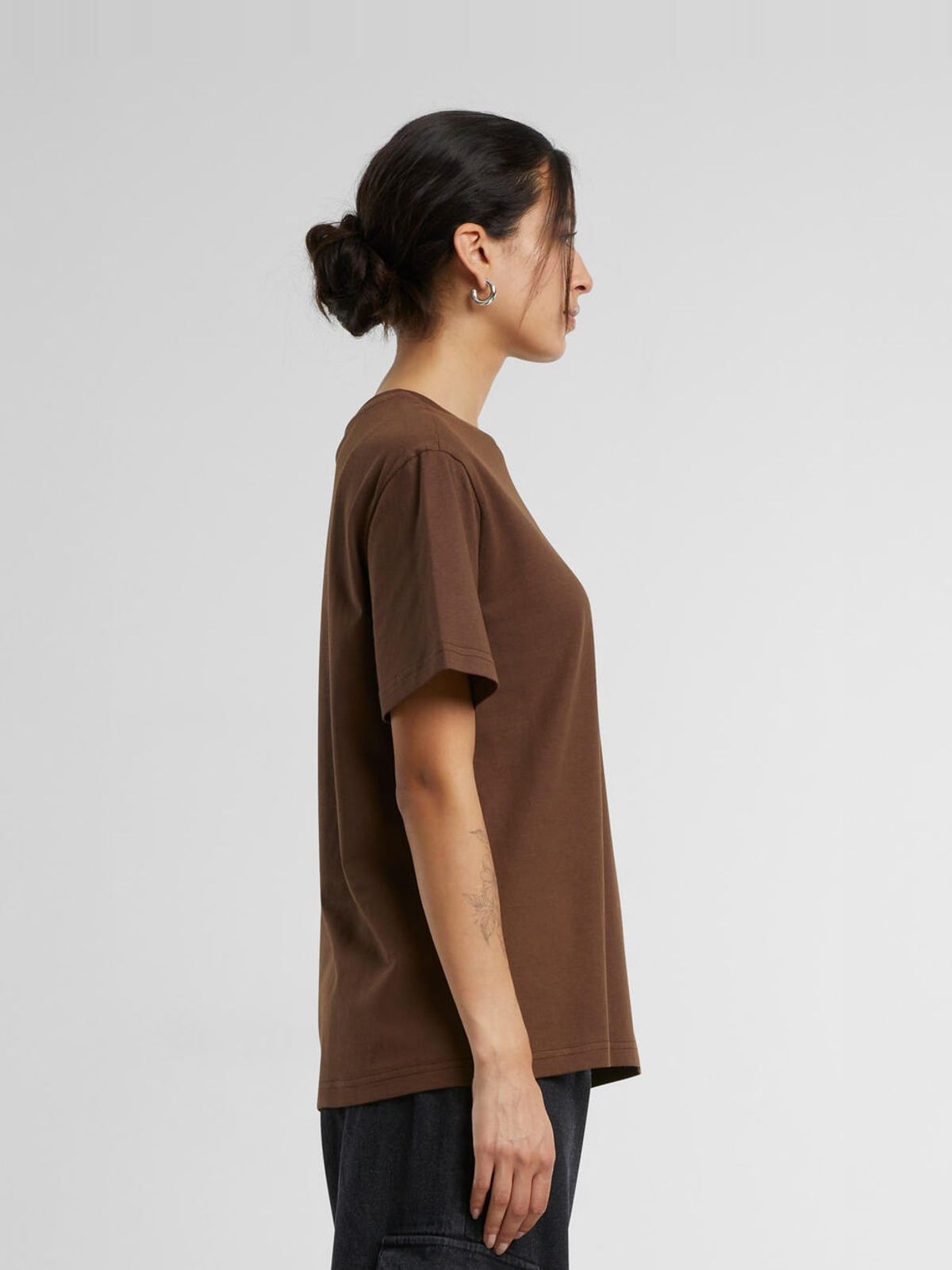 Γυναικείο T-shirt BY211 Build Your Brand Chocolate Brown