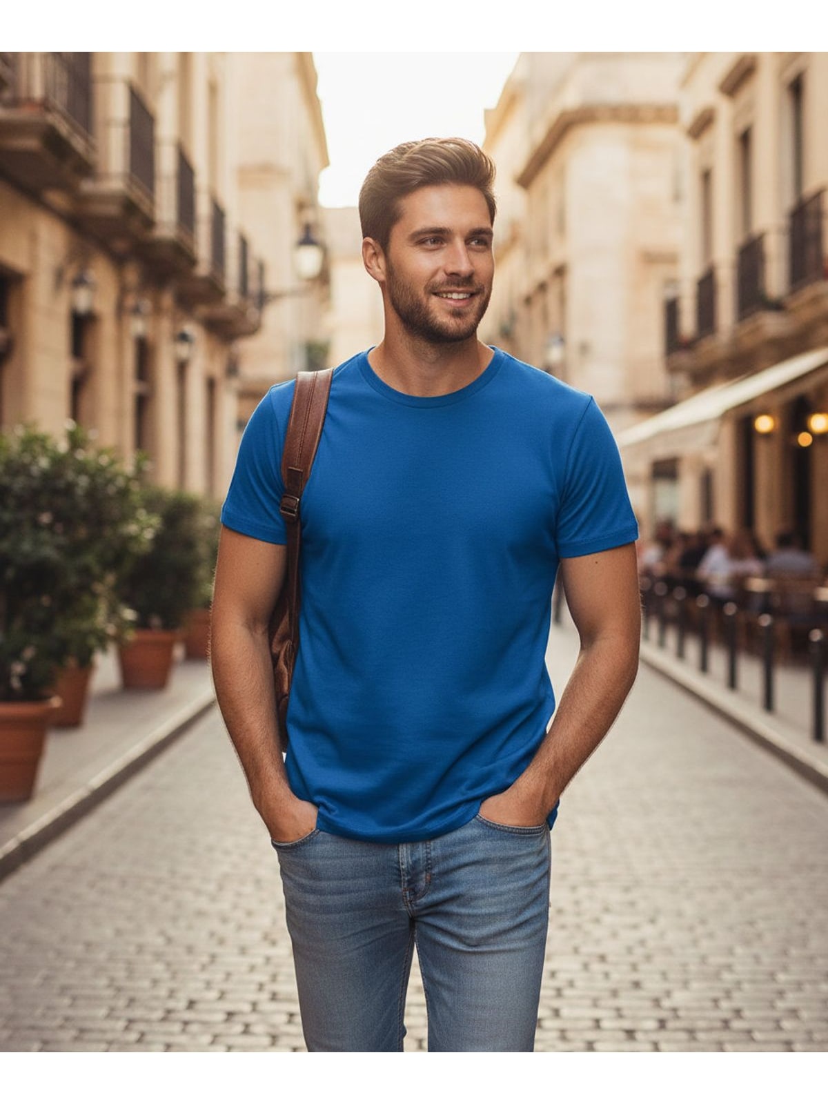 Γυναικείο T-Shirt 65000L Gildan Softstyle Midweight Royal