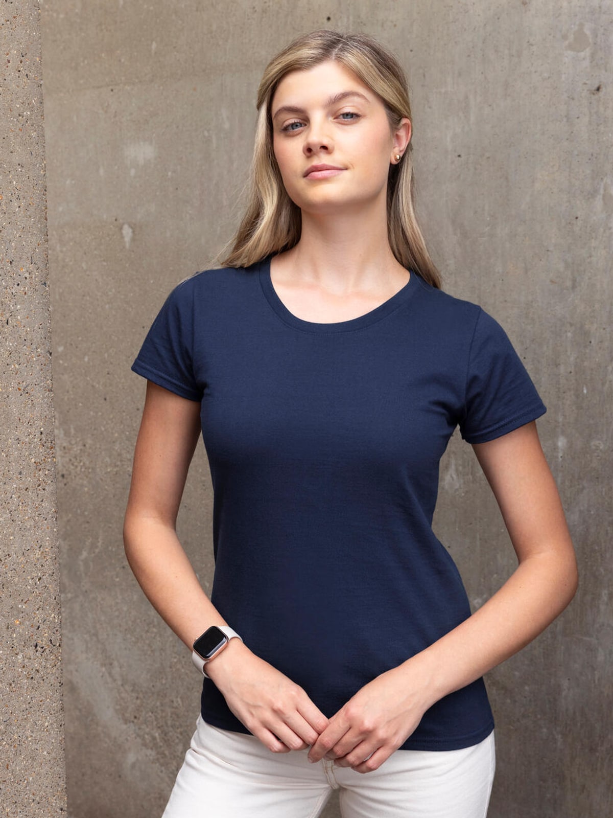 Γυναικείο T-Shirt 0R180F0 Russell Athletic Authentic Classic French Navy