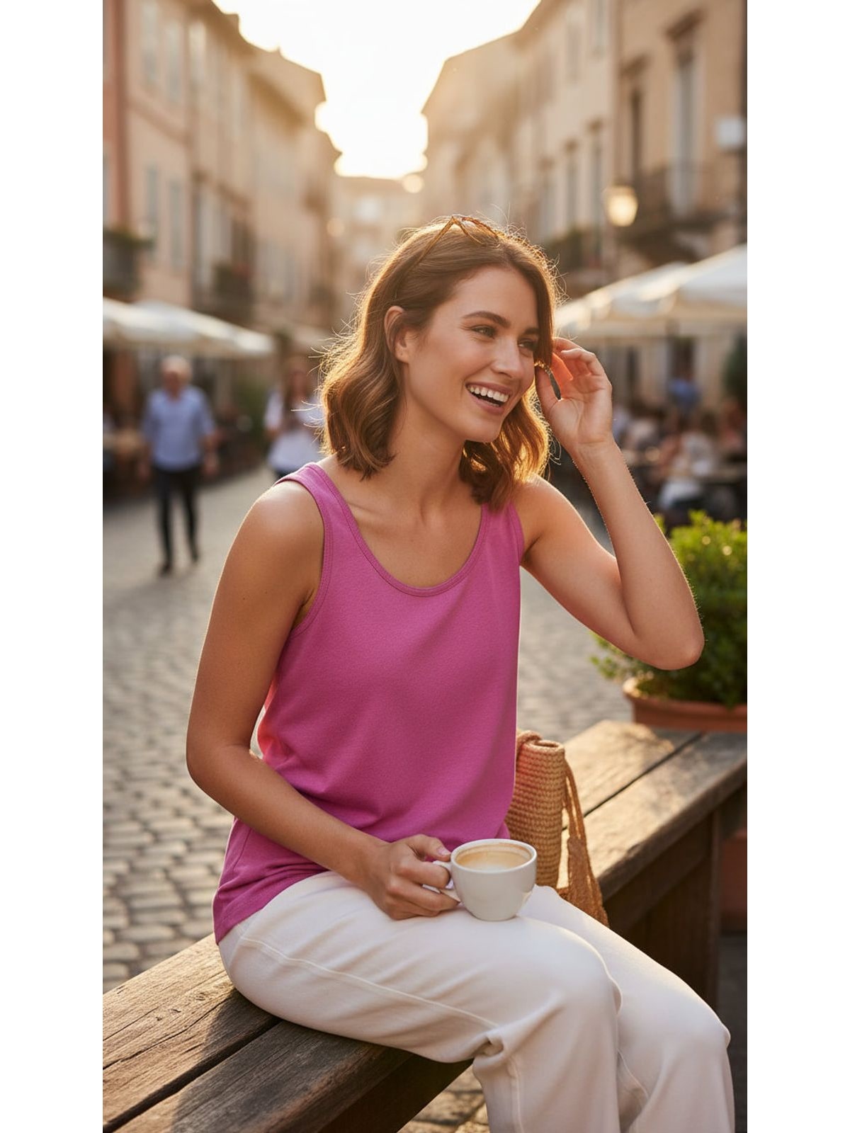 Γυναικείο Tank Top 64200L Gildan Softstyle Azalea
