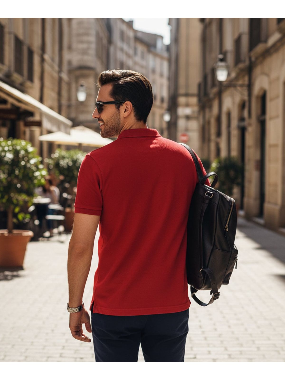 Γυναικεία Μπλούζα Polo 64800L Gildan Softstyle Pique Cherry Red