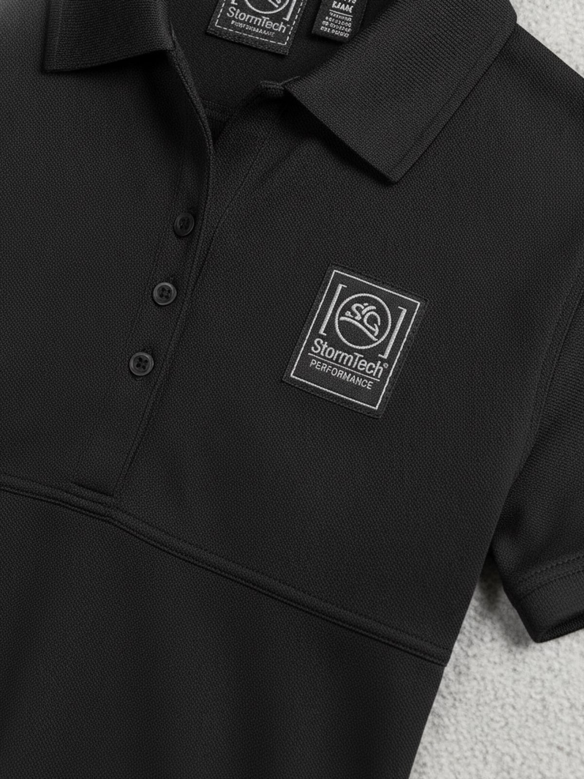 Γυναικεία Μπλούζα Polo PG-1W Stormtech Eclipse H2X DryFit UV 40+ Black