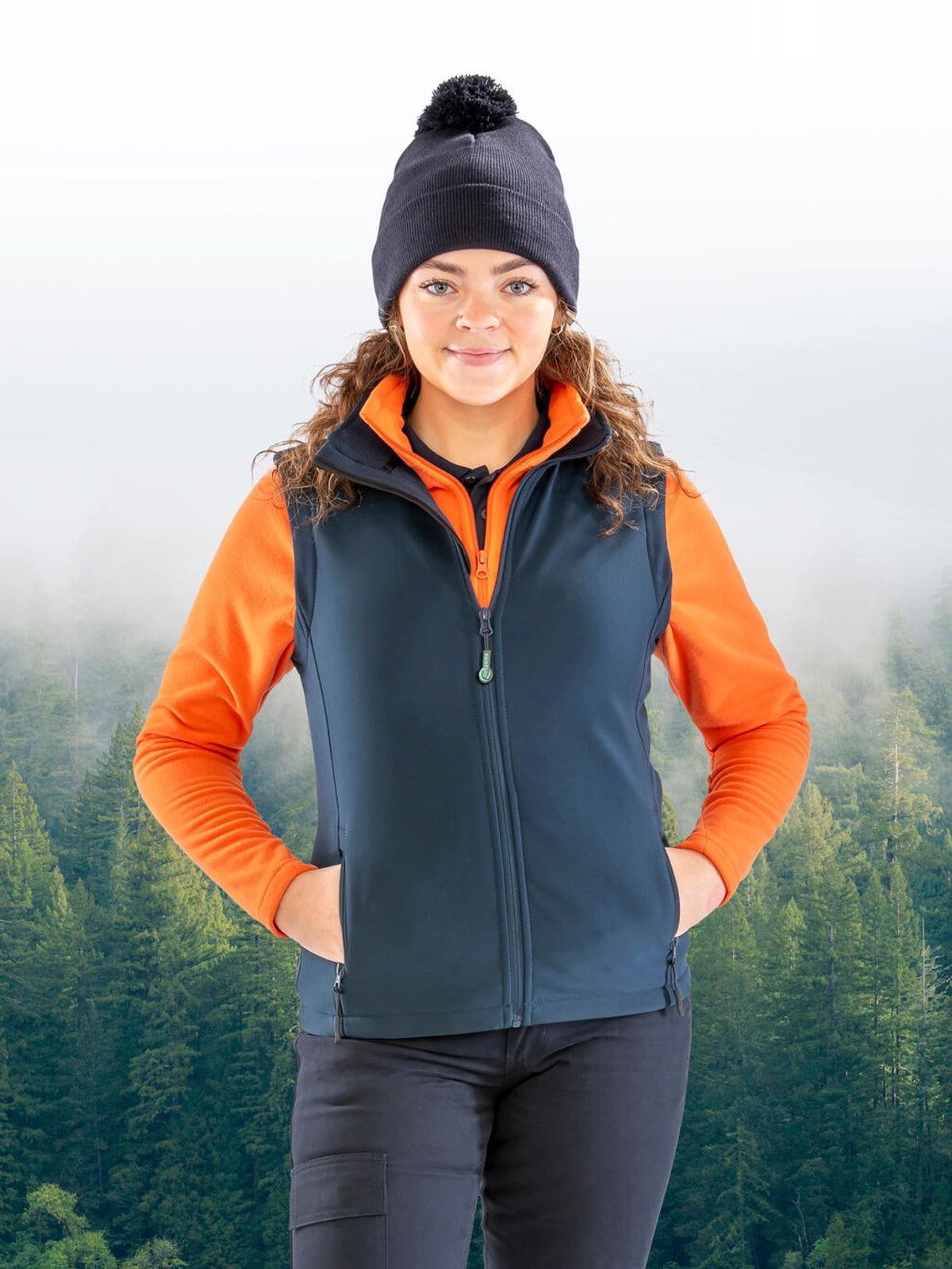 Γυναικείο Softshell Bodywarmer Γιλέκο R232F Result Core Navy/Navy