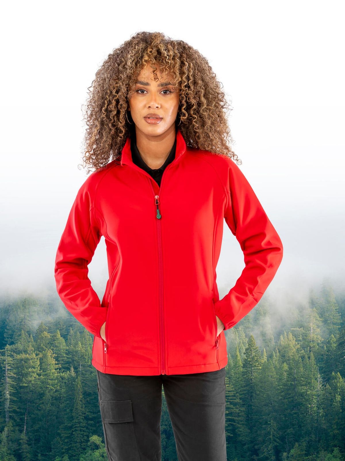 Γυναικείο Μπουφάν Softshell R901F Result Recycled Red