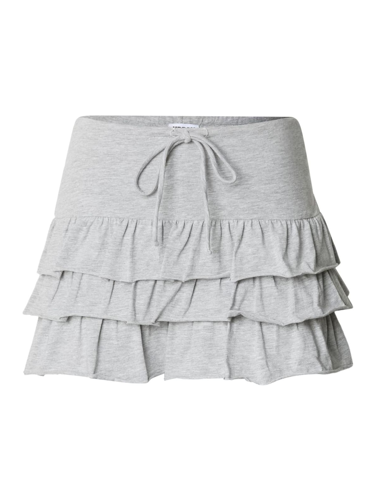 Γυναικεία φούστα Jersey Volants με ρίγες TB7506-03061 Urban Classics heathergrey