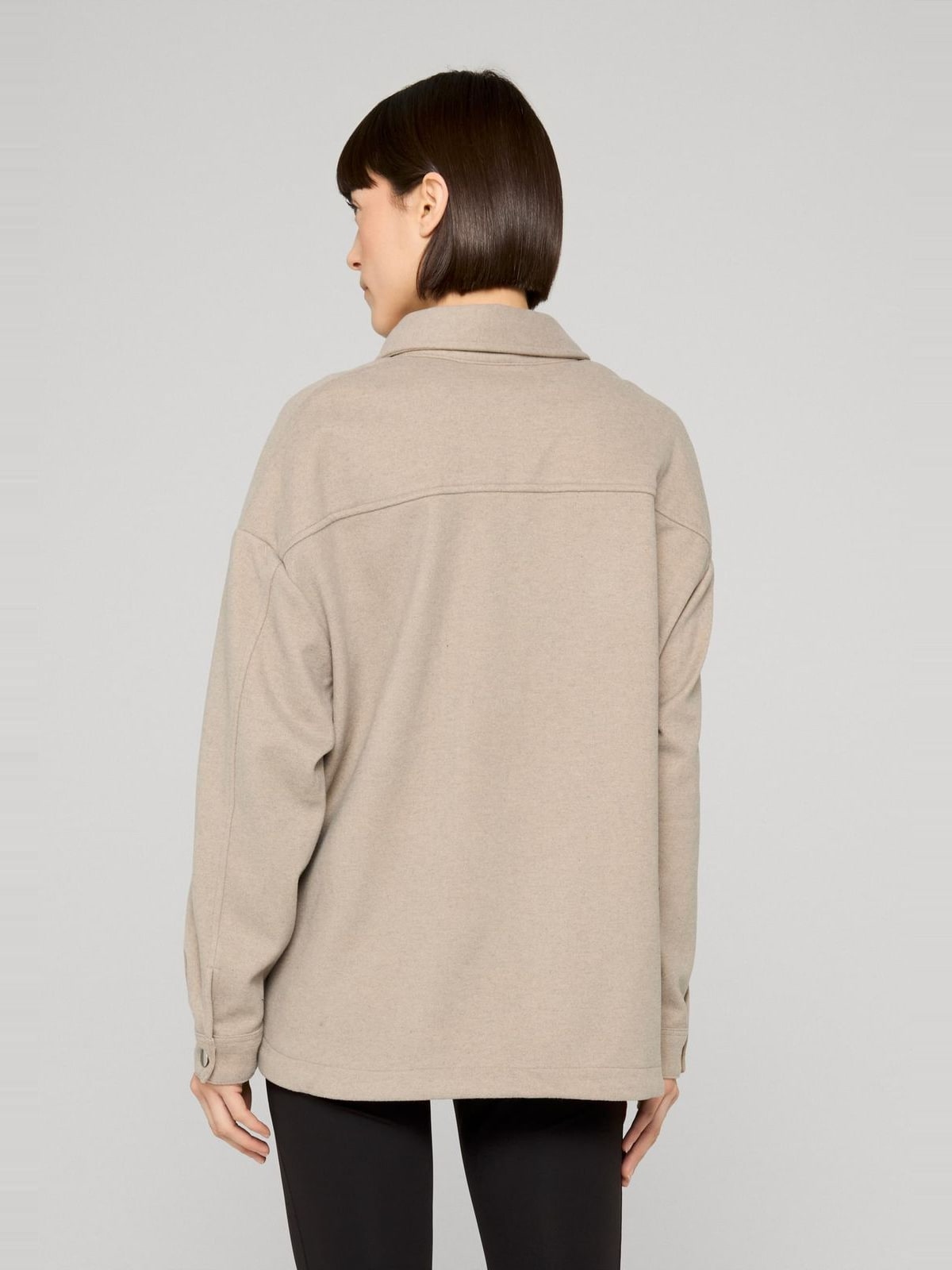 Γυναικείο overshirt Ladies Classic με δύο τσέπες στο στήθος TB3779-03339 Urban Classics lighttaupe