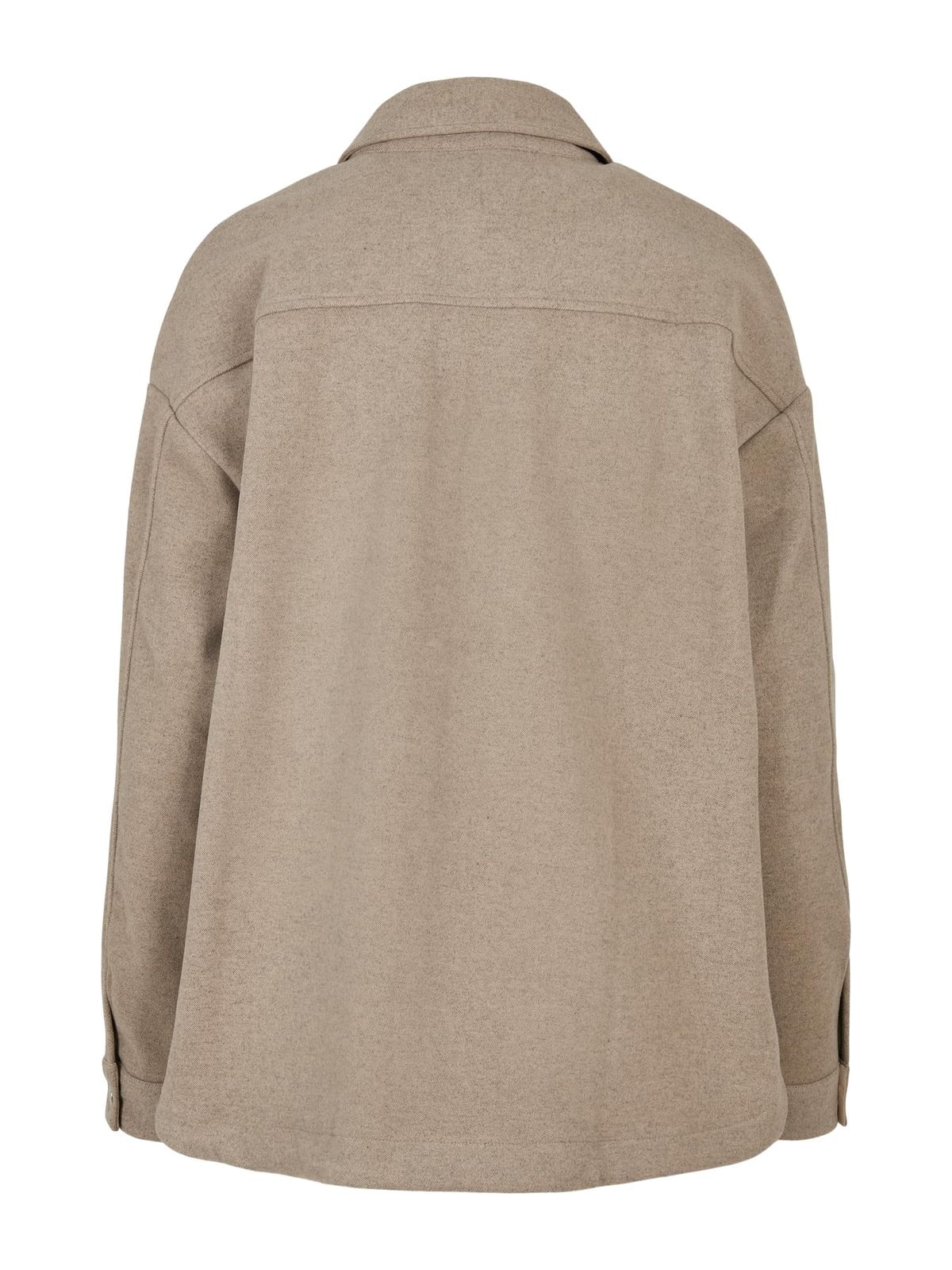 Γυναικείο overshirt Ladies Classic με δύο τσέπες στο στήθος TB3779-03339 Urban Classics lighttaupe