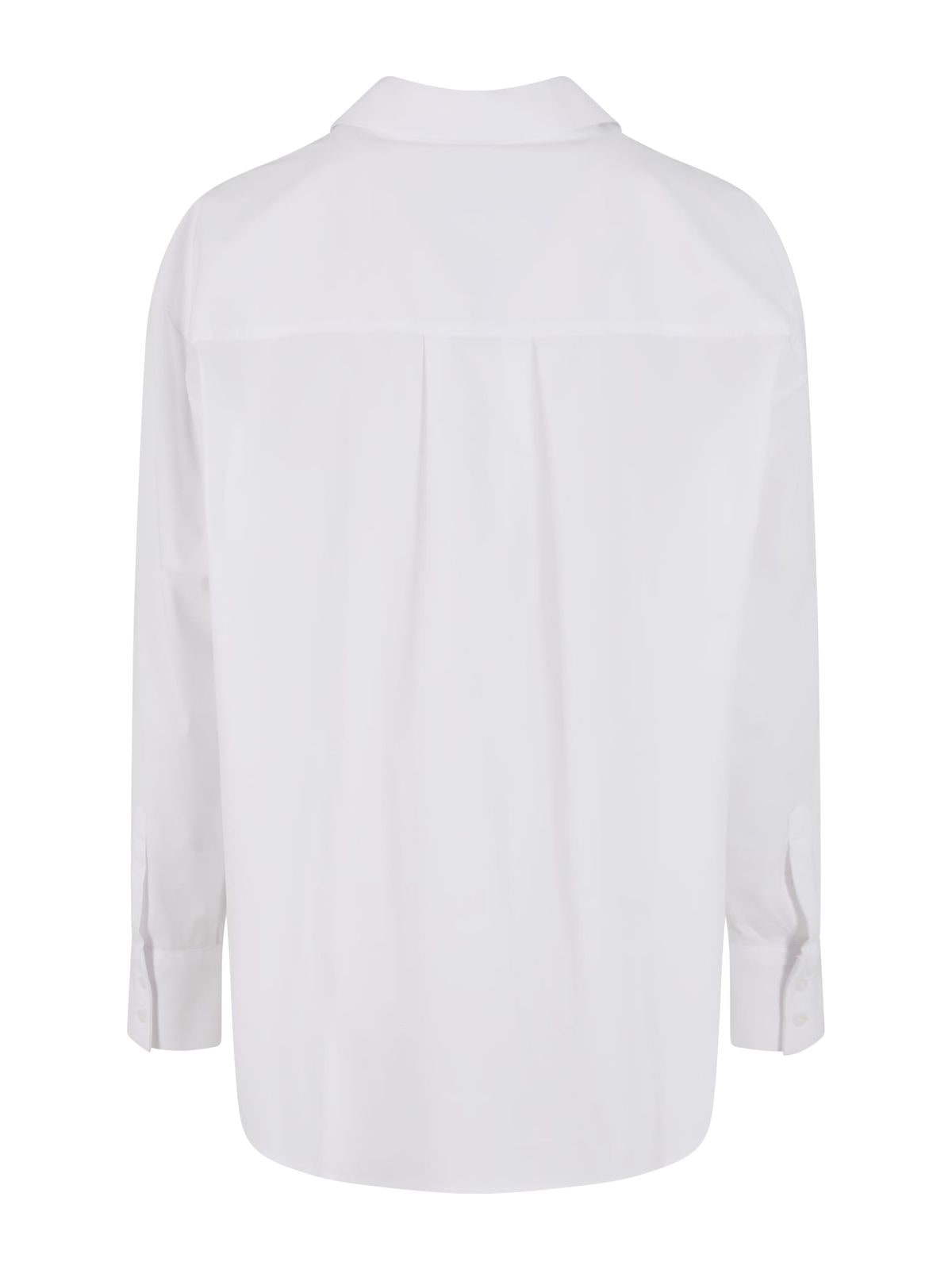 Oversized βαμβακερή μπλούζα με κανονικό γιακά TB7177-00220 Urban Classics white