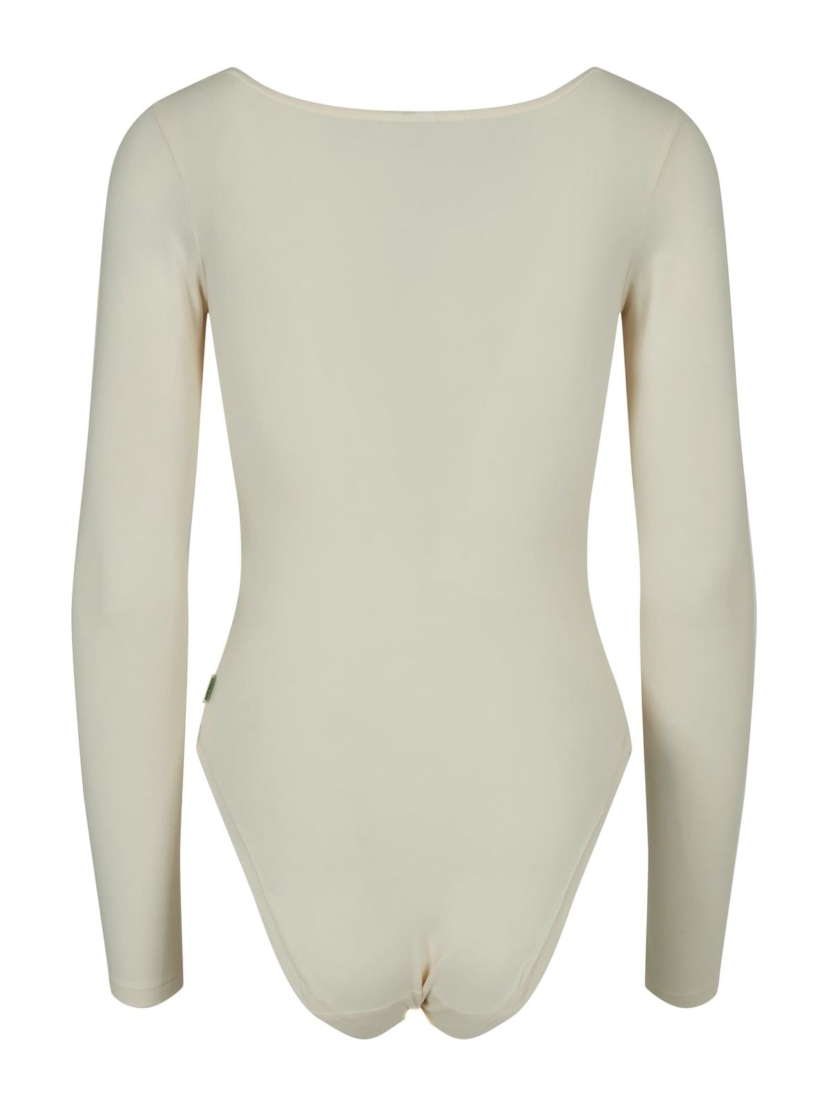 Bodysuit με μακριά μανίκια Ladies Essentials Longsleeve Body άνετο σχέδιο TB4750-02903 Urban Classics whitesand