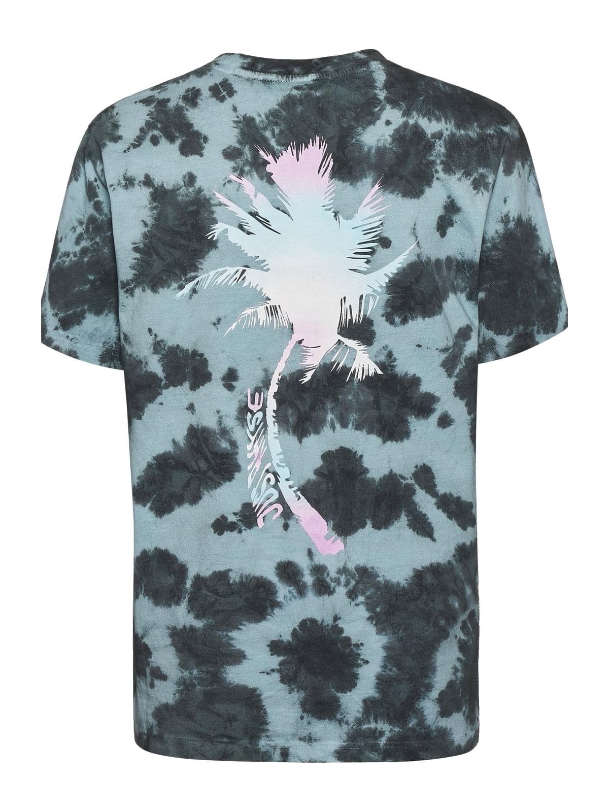 T-shirt Lost Paradise με σχέδιο tie-dye JLTS273-02510 Just Rhyse blue/multicolor