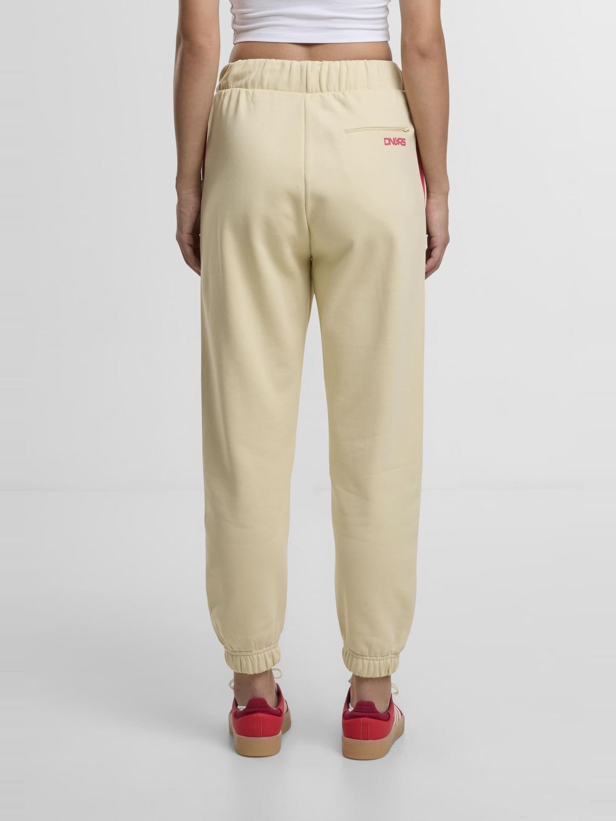 Sweatpants Basic Sweatpants Trust με ψηλή μέση και tapered γραμμή DLSP155-00003 Dangerous DNGRS beige