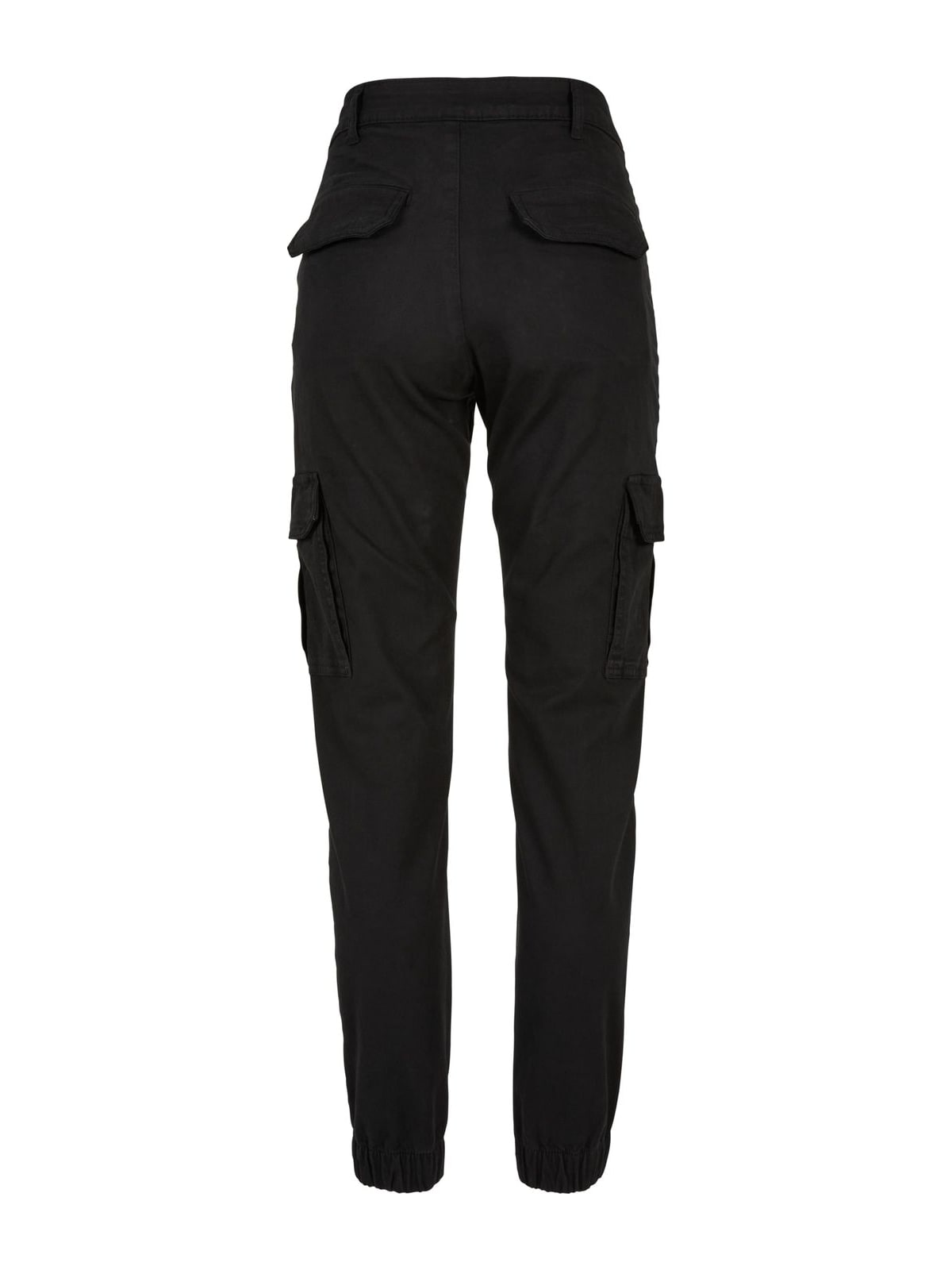 Γυναικείες παντελόνες Cotton Twill Utility με ελαστική μέση TB5454-00007 Urban Classics black