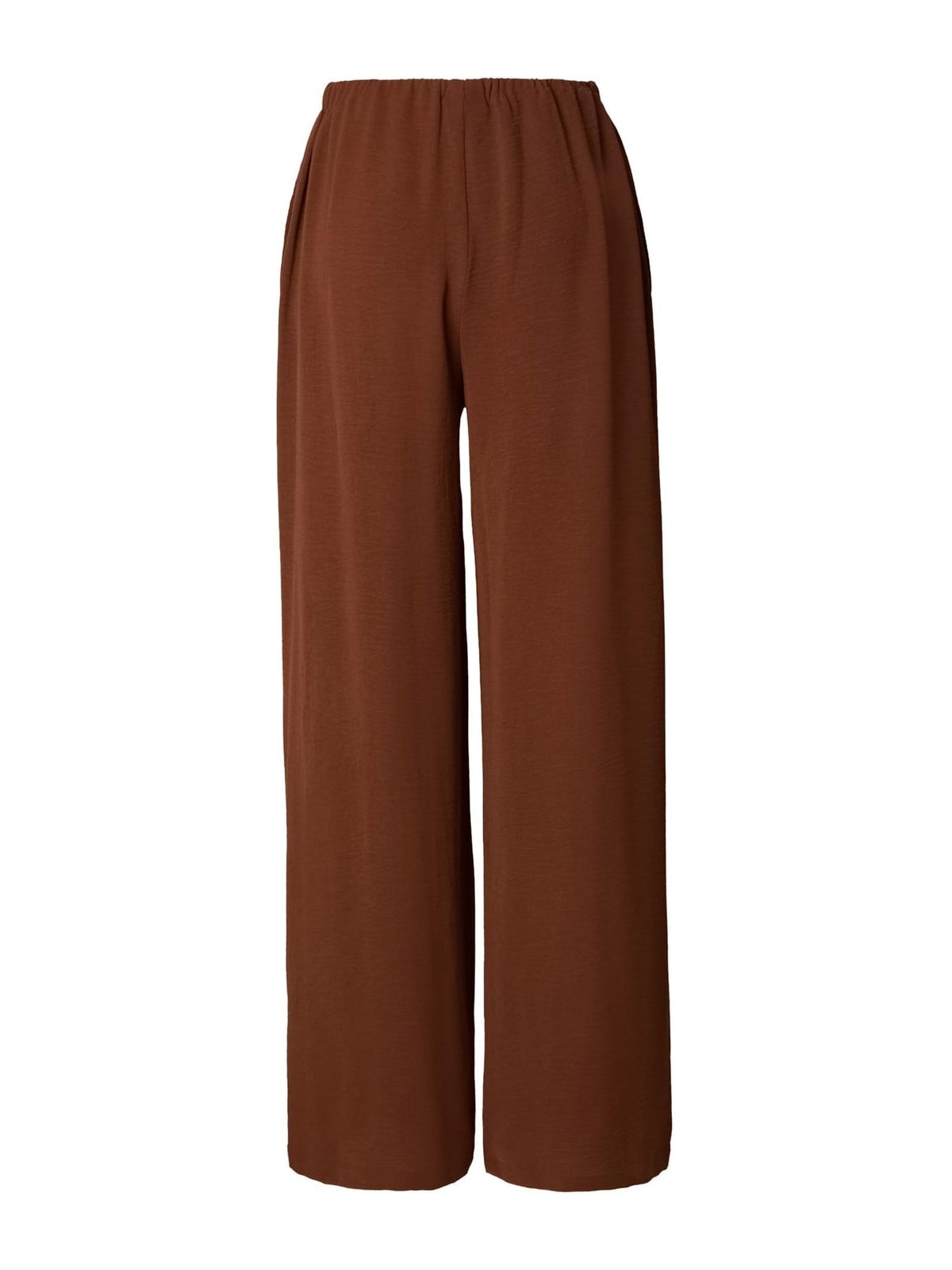 Γυναικείες structured wide-leg παντελόνες με ψηλή μέση TB7500-21859 Urban Classics cinnamonbrown