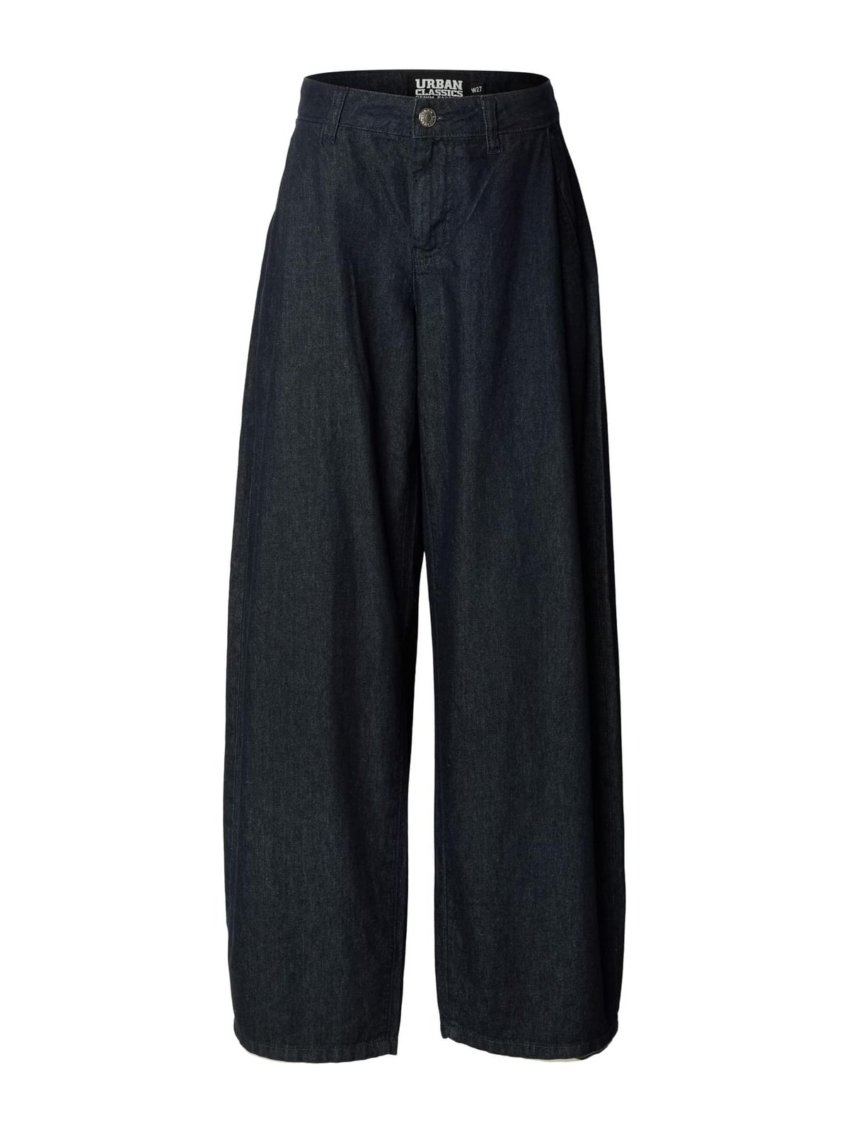 Γυναικεία παντελόνια βαρελιού Light Denim με φαρδύ πόδι TB8296-23074 Urban Classics blue rinsed washed