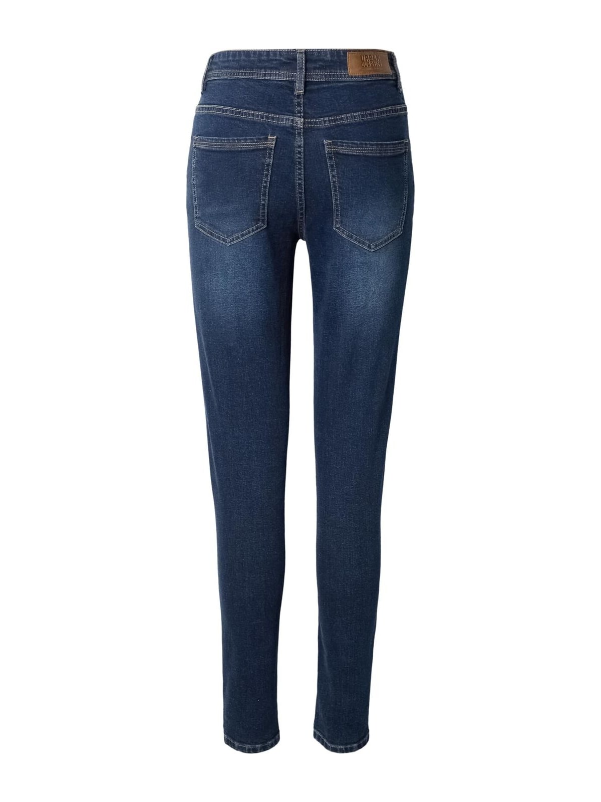 Ladies Skinny Fit Denim με άνετη εφαρμογή TB8370-12060 Urban Classics dark blue washed