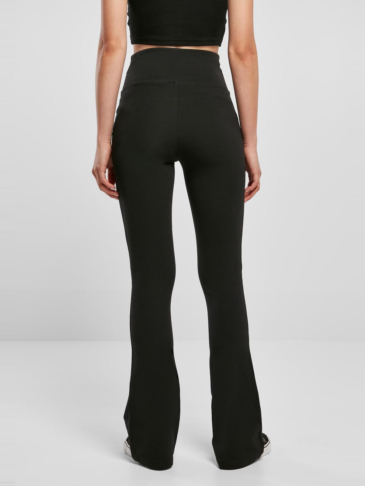 Ψηλόμεσα Leggings Ladies Essentials με φαρδιά μέση TB5013-00007 Urban Classics black