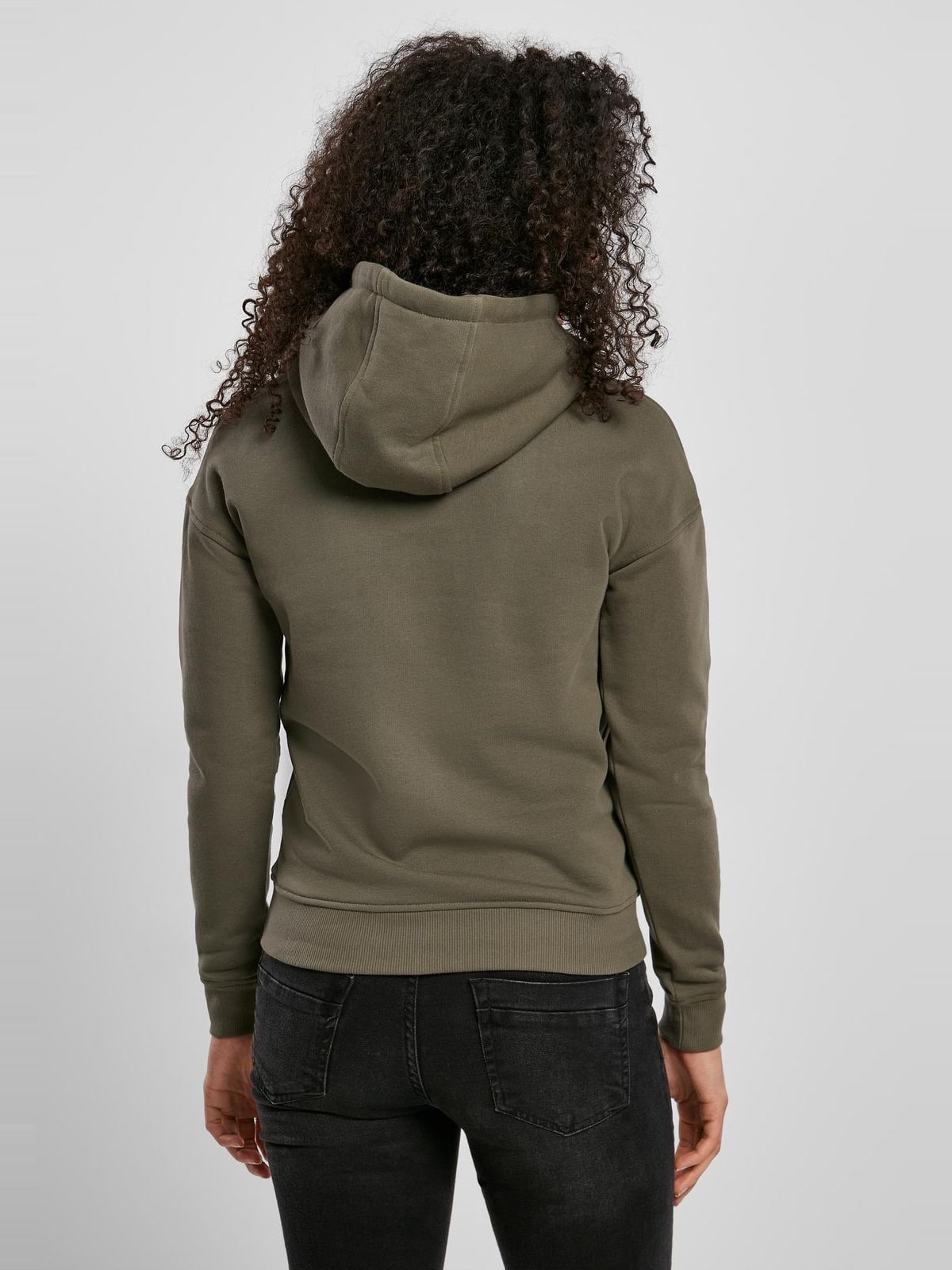 Γυναικείο φούτερ Ladies Essentials με οργανικό βαμβάκι TB2984-00176 Urban Classics olive