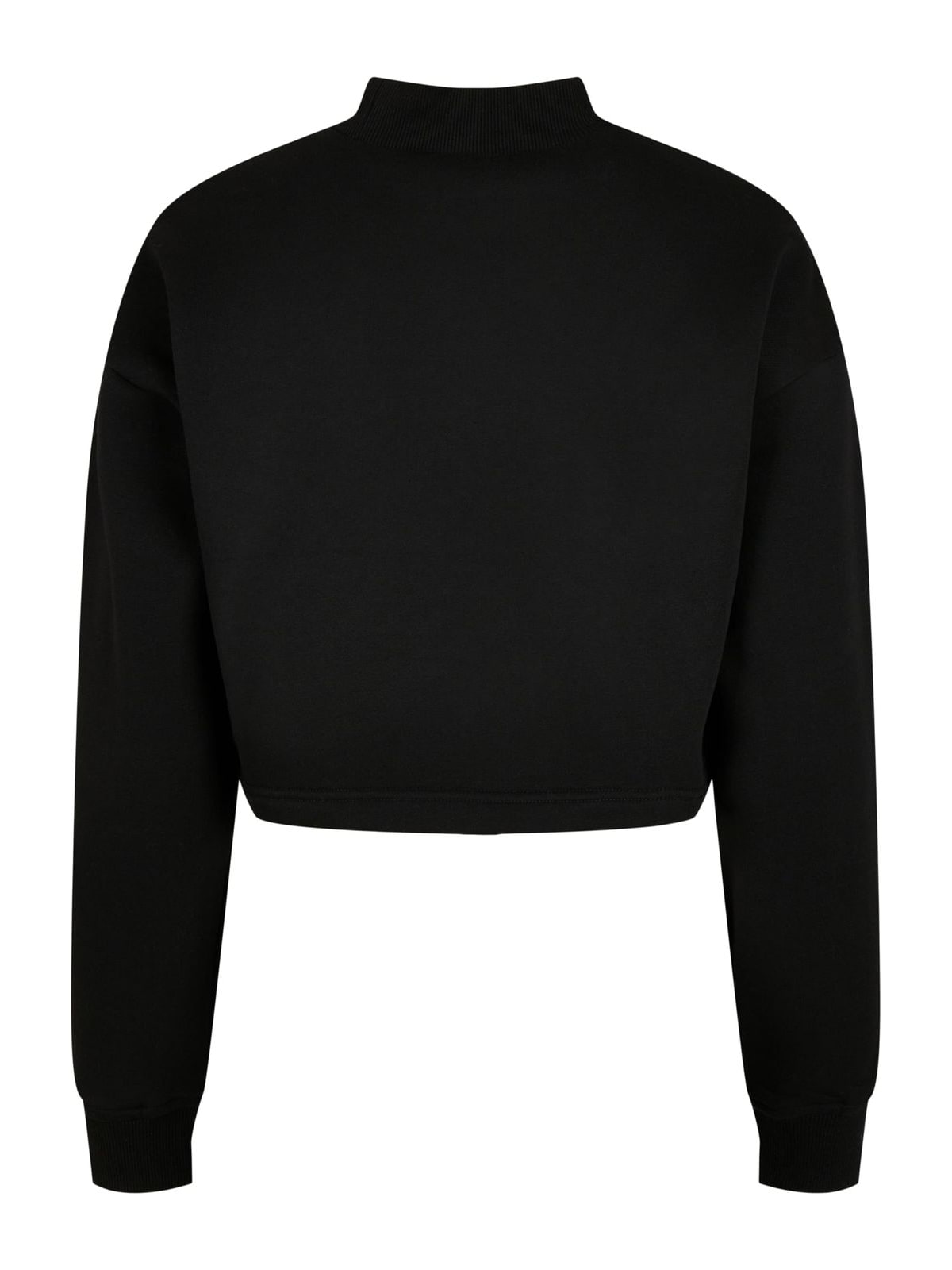 Cropped Oversized Sweat High Neck Crew άνετη εφαρμογή TB4560-00007 Urban Classics black