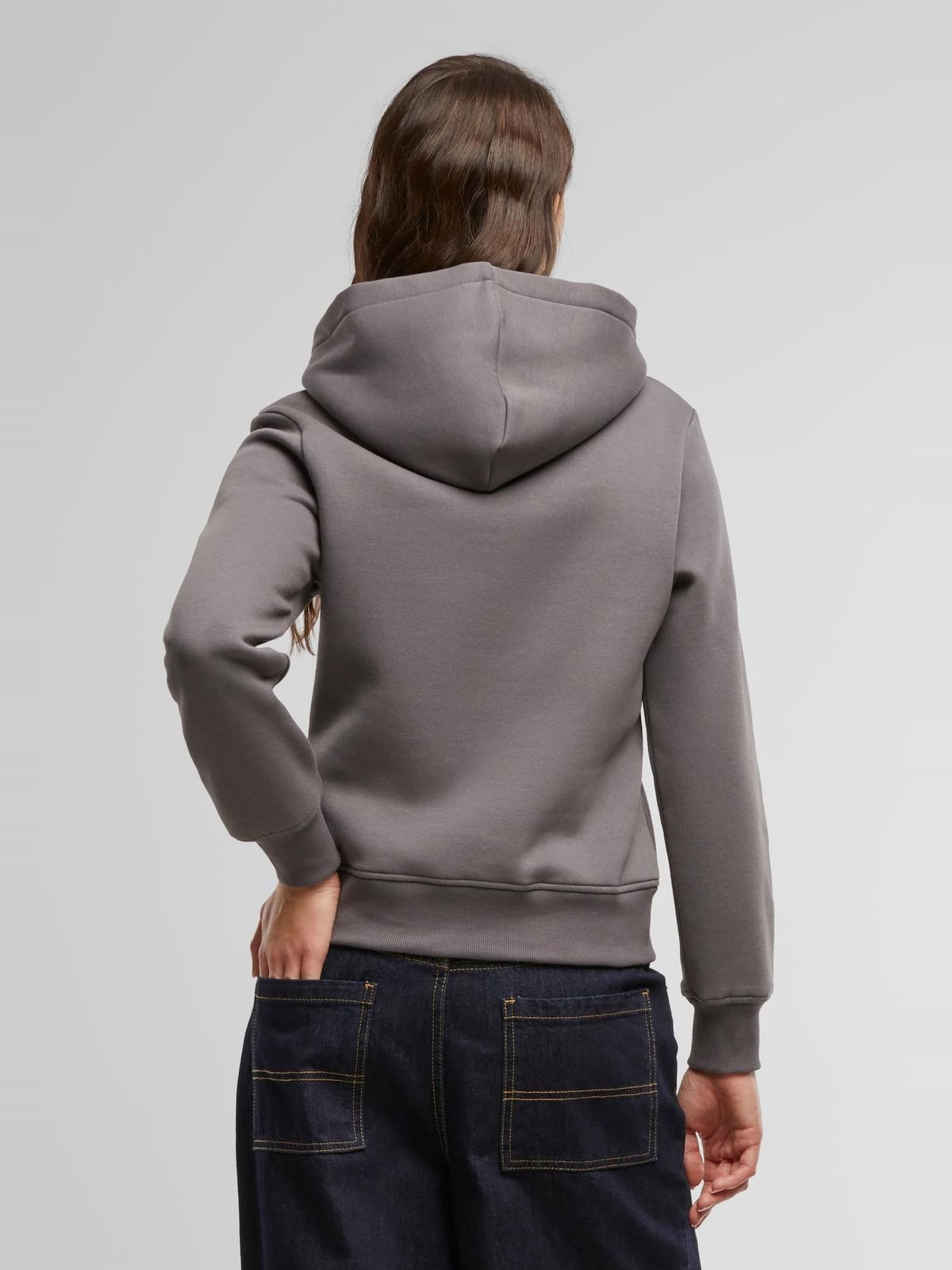Γυναικείο hoodie Regular με κουκούλα και κλασική γραμμή TB7123-15265 Urban Classics cloudgrey