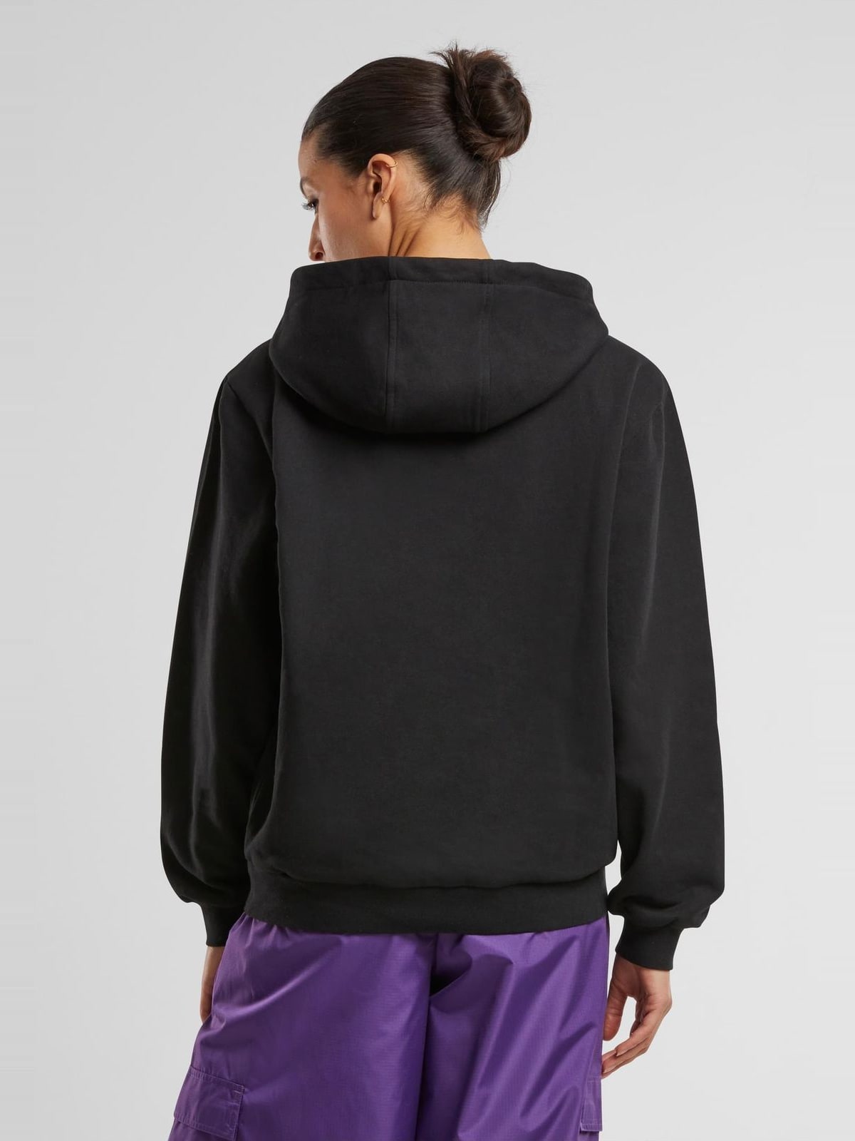 Γυναικείο hoodie Ladies Loose Light Brushed Fleece με χαλαρή εφαρμογή TB7431-00007 Urban Classics black