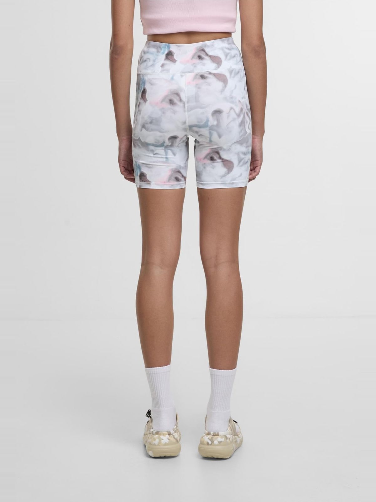 Σορτς ποδηλασίας Water Shorts με εντυπωσιακό all-over print JLSH215-00111 Just Rhyse grey