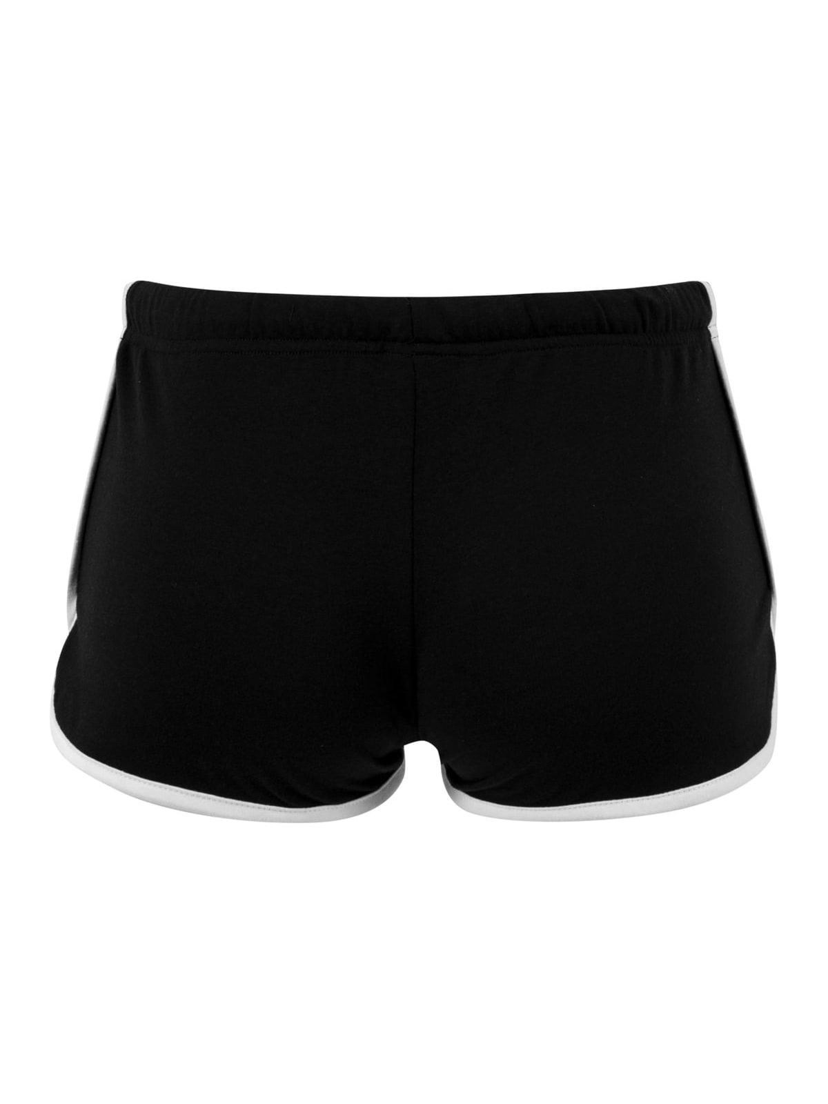 Γυναικεία σορτς Ladies French Terry Hotpants σε slim fit TB363-00050 Urban Classics blk/wht