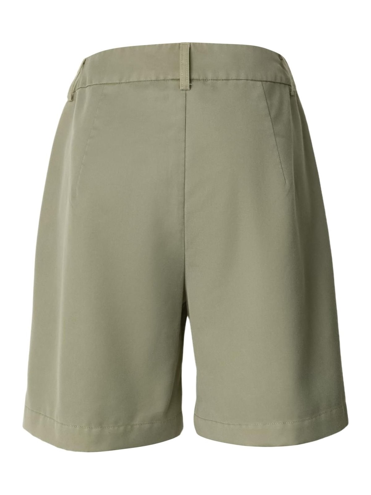 Γυναικεία Bermuda Shorts με πτυχώσεις άνετης εφαρμογής TB7196-00176 Urban Classics olive